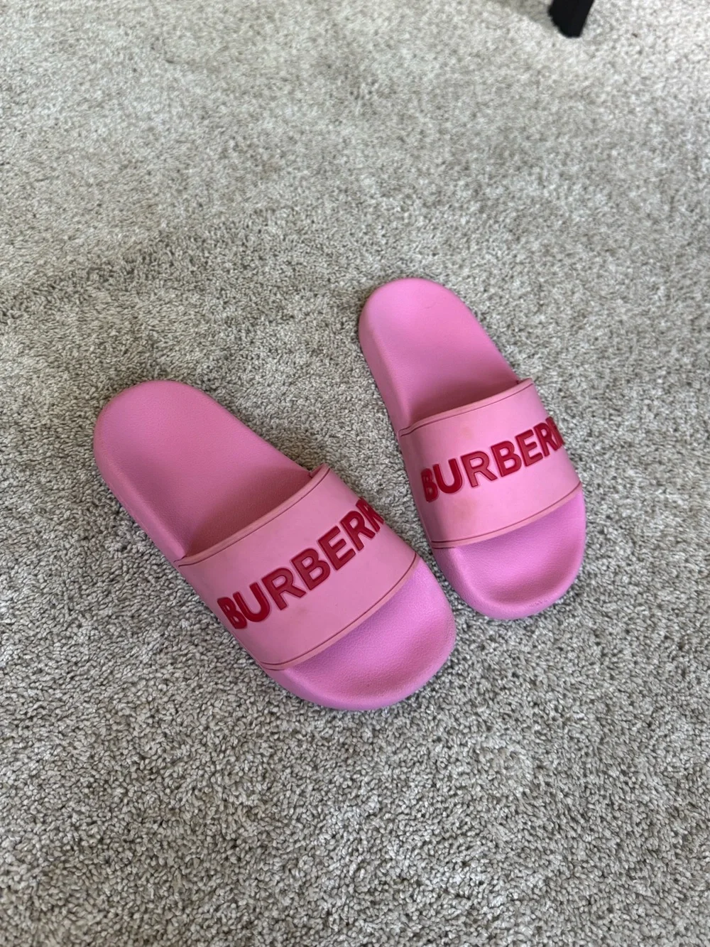Burberry bright pink